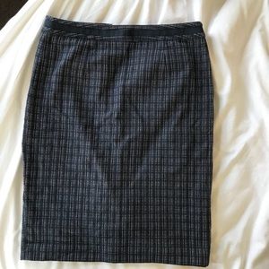 Boden modern pencil skirt - blue